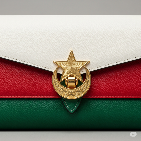 Pochette "El Bahdja" - Fierté et Élégance aux Couleurs d'Alger